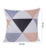 Multicolour Velvet Geometric 16x16 inches Cushion Cover (5Pc)