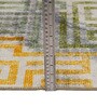 Multicolor Geometric Polyester 6' X 9' Machine Made Carpet