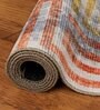 Multicolor Geometric Polyester 8' X 10' Machine Made Carpet