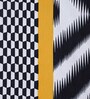 Multicolor Geometric 300 TC Cotton Blend King Sized Bed Sheets with 2 Pillow Covers