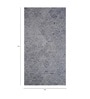 Grey Geometric Wool 5 ft X 8 ft Hand Tufted Carpet
