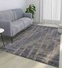 Multicolor Geometric Wool 5 ft X 8 ft Hand Tufted Carpet