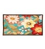 Multicolor Floral Nylon 22.5x14.6 Inches AntiSkid 1 Door Mat