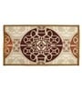 Multicolor Abstract Nylon 22.5x14.6 Inches AntiSkid 1 Door Mat