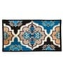 Multicolor Traditional Nylon 22.5x14.6 Inches AntiSkid 1 Door Mat