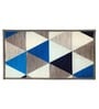 Multicolor Geometrical Nylon 22.5x14.6 Inches AntiSkid 1 Door Mat