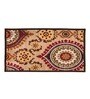 Multicolor Traditional Nylon 22.5x14.6 Inches AntiSkid 1 Door Mat