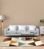 MultiColor Geometrical Nylon 4 x 6 Feet Machine Made Carpet