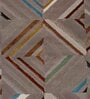 Multicolor Geometrical Polypropylene 3 ft x 5 ft Machine Made Carpet