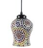 Noir Multicolour Glass Cluster Hanging Light