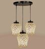 Ivah Multicolour Glass Cluster Hanging Light