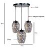 Feliz Multicolour Glass Cluster Hanging Light
