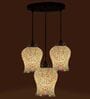 Vixen Multicolour Glass Cluster Hanging Light