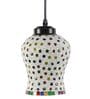 Sylan Multicolour Glass Cluster Hanging Light