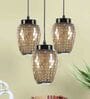 Caracas Multicolour Glass Cluster Hanging Light