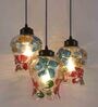 Kiwi Multicolour Glass Cluster Hanging Light