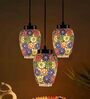 Feliz Multicolour Glass Cluster Hanging Light