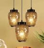 Caracas Multicolour Glass Cluster Hanging Light