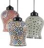 Yoshito Multicolour Glass Cluster Hanging Light