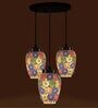Feliz Multicolour Glass Cluster Hanging Light