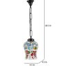 Persian Multicolour Glass Hanging Light