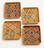 Multicolor Iron (Set of 4) Coasters