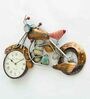 Multicolor Iron Analog Wall Clock