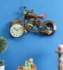Multicolor Iron Analog Wall Clock