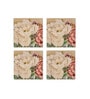 Multicolor Julia Flower Bunch Wall Art Set of 4
