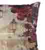Multicolor Jute Floral 16x16 inches Cushion Covers (Pack of 5)