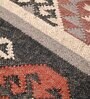 Multicolor Wool & Jute Traditional 6 ft x 2 ft Inches Runner