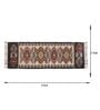 Multicolor Wool & Jute Traditional 6 ft x 2 ft Inches Runner