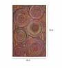 Multicolor Jute 4 ft X 6 ft Hand Weave Dhurrie