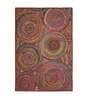 Multicolor Jute 4 ft X 6 ft Hand Weave Dhurrie