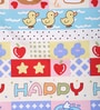 Multicolor Animal Print 220 TC Poly Cotton Single Size Bedsheet With 1 Pillow Covers