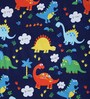 Multicolor Wildlife 220 TC Poly Cotton Double Size Bedsheet With 2 Pillow Covers