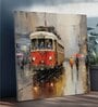 Multicolor Landscape Abstract Wall Painting