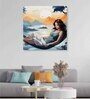 Multicolor Landscape Abstract Wall Painting