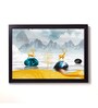 Multicolor Landscape Abstract Wall Painting