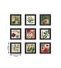 9Pcs  Floral  Wall Art Panel