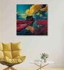 Multicolor Landscape Abstract Wall Painting