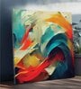 Multicolor Landscape Abstract Wall Painting