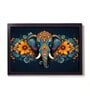 Blue Ganesha Wall Painting