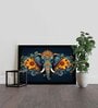 Blue Ganesha Wall Painting