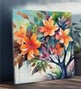 Multicolor Landscape Abstract Wall Painting