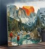 Multicolor Landscape Abstract Wall Painting