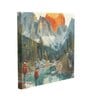 Multicolor Landscape Abstract Wall Painting