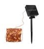 Multicolor 12 Meter Solar Powered LED Christmas String Light