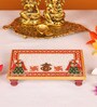 Multicolor Marble Chowki