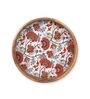 Multicolor Marigold Wood  Serving Tray